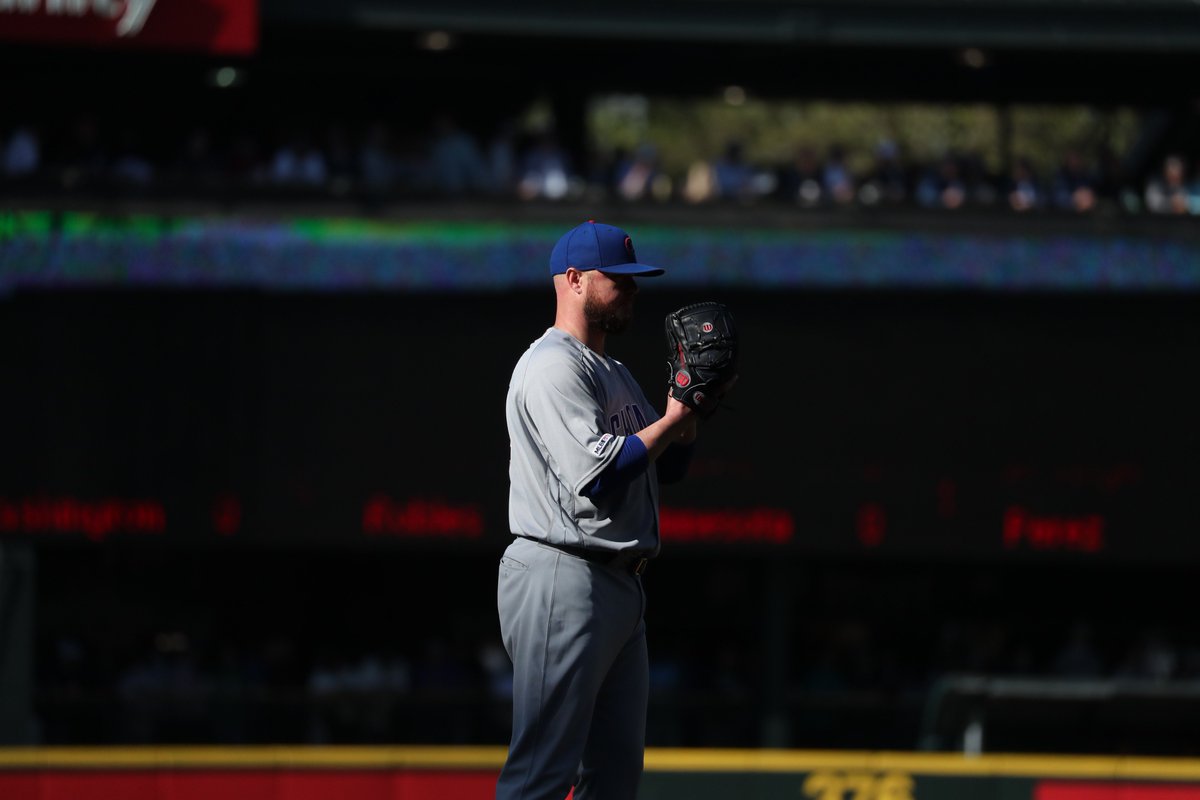 Cubs's tweet photo. Big Bad Jon. 

#EverybodyIn https://t.co/QgSF5WXtmt