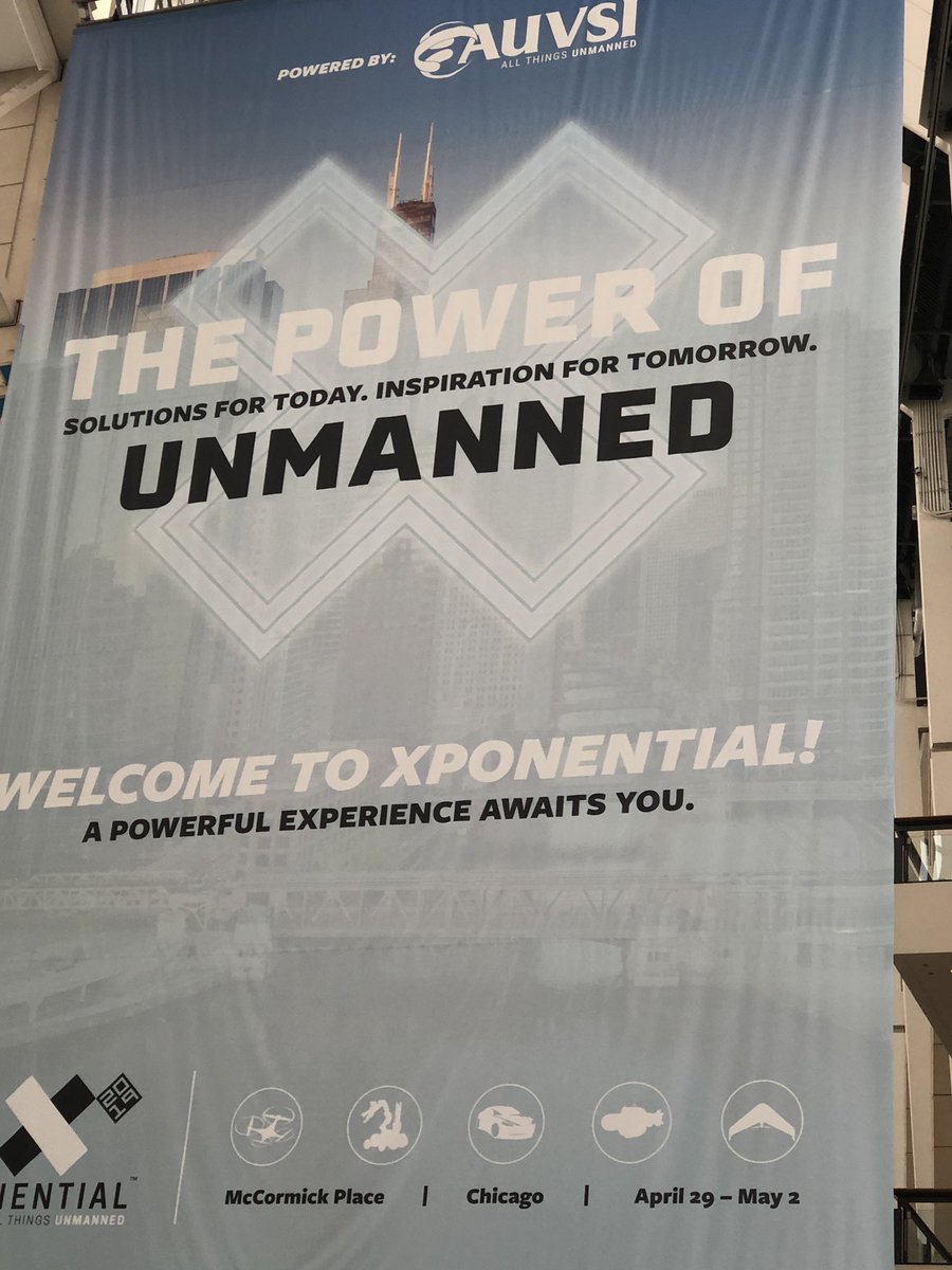 AdnanCK353's tweet photo. Day 2 at AUVSI XPONENTIAL UAV SHOW in Chicago. There are many UAV &amp; UAS opportunities. Looking forward to continuing the conversation.

 #auvsi #uas #uav #xponential #unmanned #vtol #drone #ireland #northernireland #atechsyn https://t.co/5uIYl9G7JQ