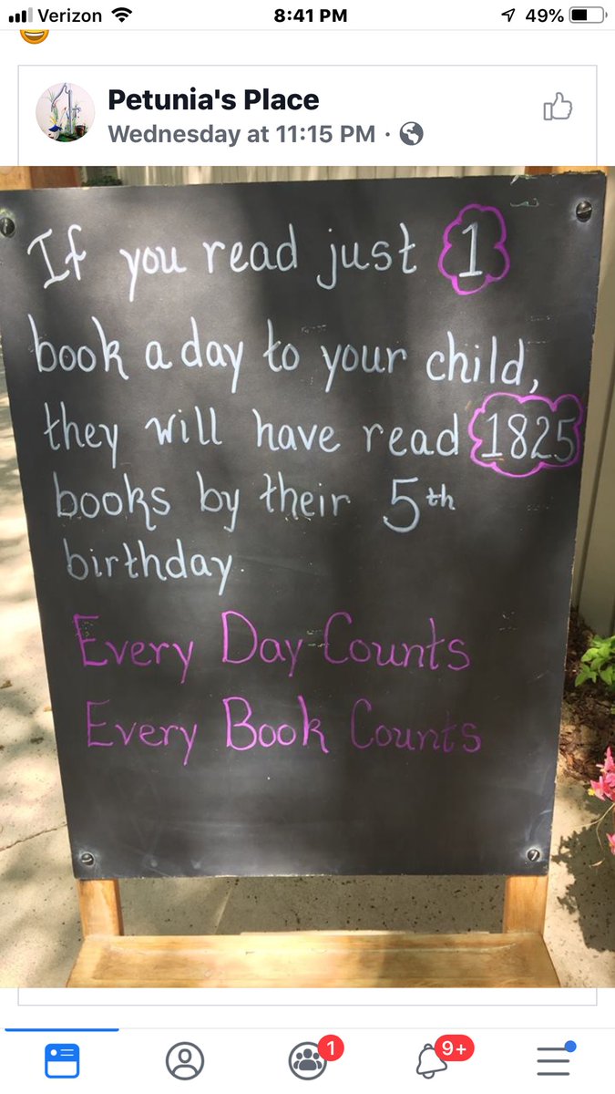 How can we get this message heard? Take one day at a time.⁦<a href="/elmwoodes/">Elmwood Elementary - A Community School</a>⁩ #everydaycounts #everybookcounts