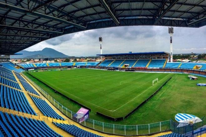 AlambradoNet's tweet photo. TESTE: Você consegue nomear os estádios das séries A e B do Campeonato Brasileiro de 2019?
https://t.co/ANcdXGgexZ https://t.co/QBATV11no0