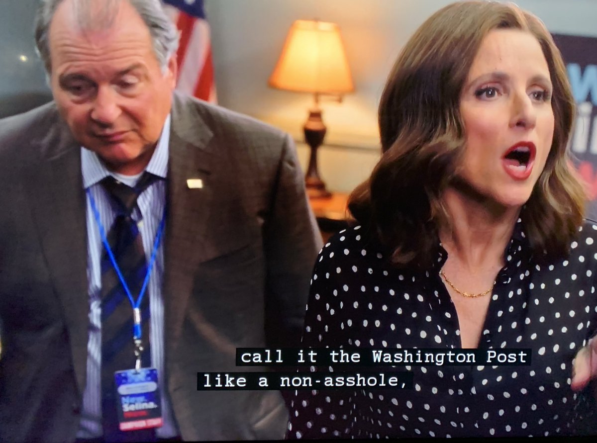 Veep for president.