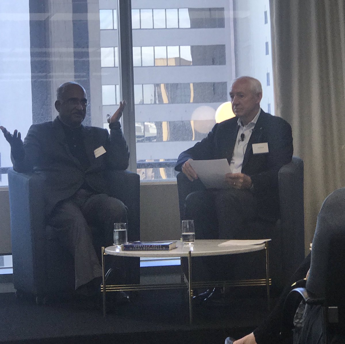 heathercthomson's tweet image. Ashok Alexander, creator of the Avahan program, in conversation with Rob Mclean on problem solving in the social sector #solveitaustralia #bulletproofproblemsolving @SocialImpactHub @GlobalSistersAU