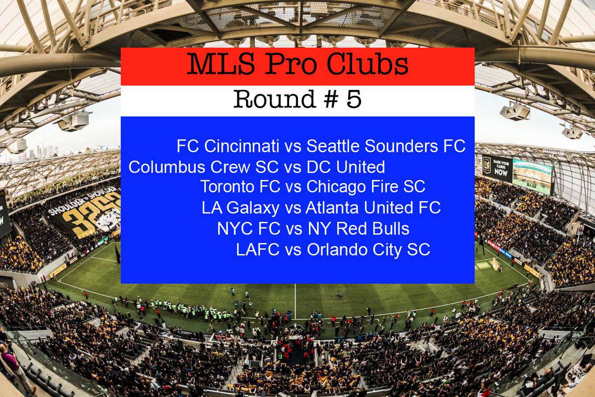MLSProClubs's tweet image. This friday we are kicking off the second week of MLS Pro Clubs!

What to look for:
• @CSCPS4 vs @ProGbf in this seasons 1st Hell Is Real Derby
• @MLPCFiveStripes as they look to keep their crown at the top
• @MLSPC_NYRB vs @MLPC_PS4NYC in this seasons 1st Hudson River Derby