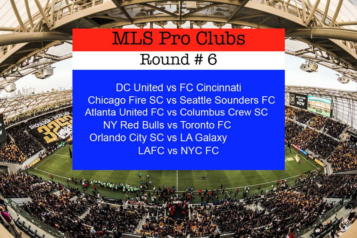 MLSProClubs's tweet image. This friday we are kicking off the second week of MLS Pro Clubs!

What to look for:
• @CSCPS4 vs @ProGbf in this seasons 1st Hell Is Real Derby
• @MLPCFiveStripes as they look to keep their crown at the top
• @MLSPC_NYRB vs @MLPC_PS4NYC in this seasons 1st Hudson River Derby