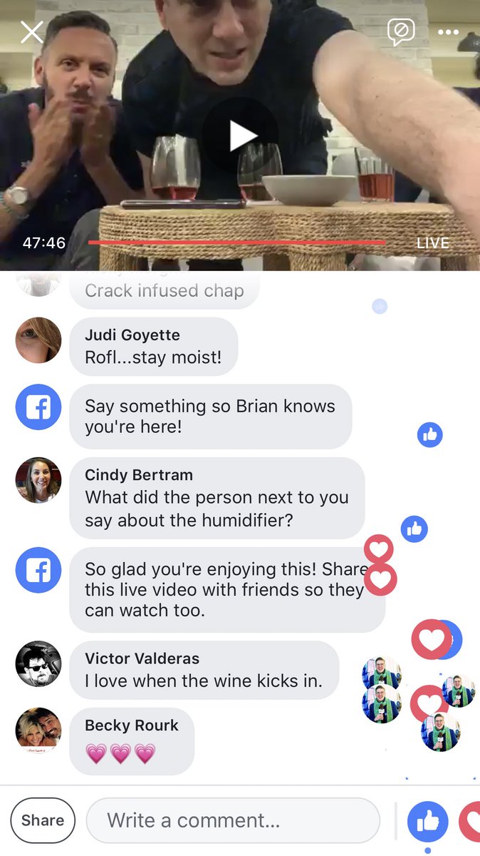 ChrisBohinski's tweet photo. I love watching @BrianBalthazar & @LorenRuch #MindlessChatter! 🍷 And I especially love giving all of my anonymous thumbs ups 👍 & hearts ♥️! https://t.co/igI8shkCgM