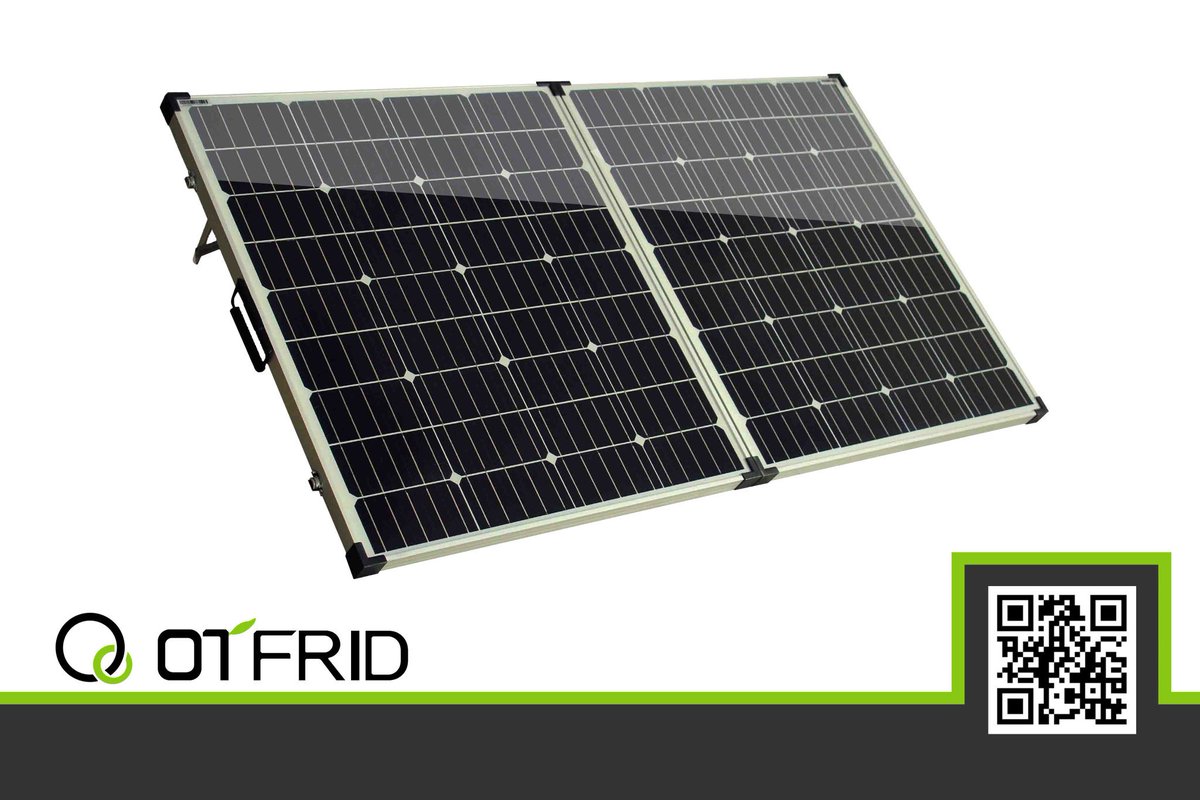 Otfrid Solar offers you the 
perfect range of Folding Solar Panels for your #outdooractivities. GET THEM WHILE THEY LAST! 🥇

✉️sales@otfridsolar.com

#renewableenergy #solarenergy #solarpower #SustainableDevelopment