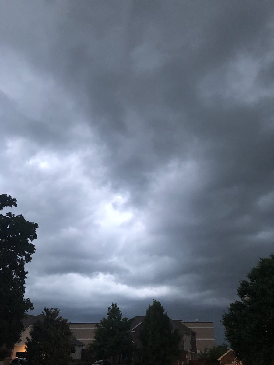 Mean looking clouds in Highland Village.<a href="/wfaaweather/">Pete Delkus</a>