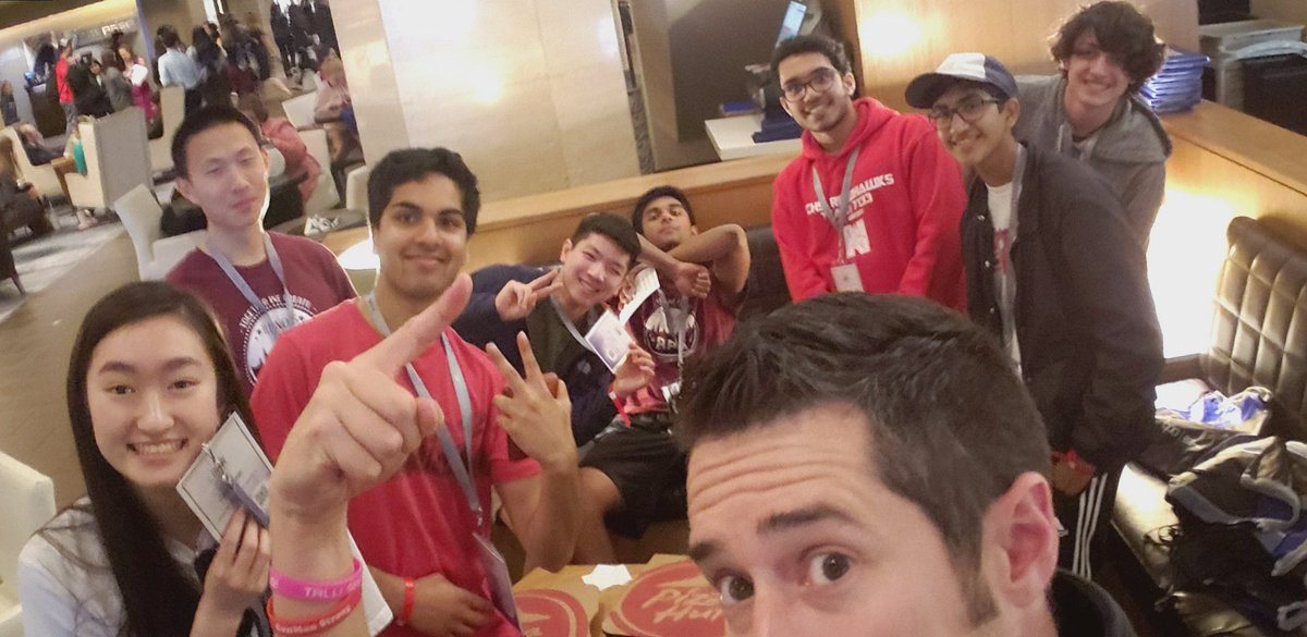 NeubauerNCHS's tweet photo. Rocking #BPANLC2019 w/ this crew from @nchsBPA #BPA4Life https://t.co/Xcc8MflwE5