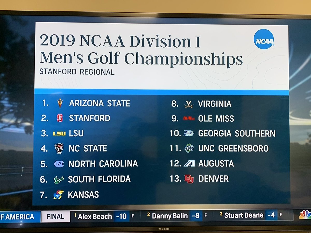 We are going to Stanford!! #KUgolf #RockChalk #ncaagolf