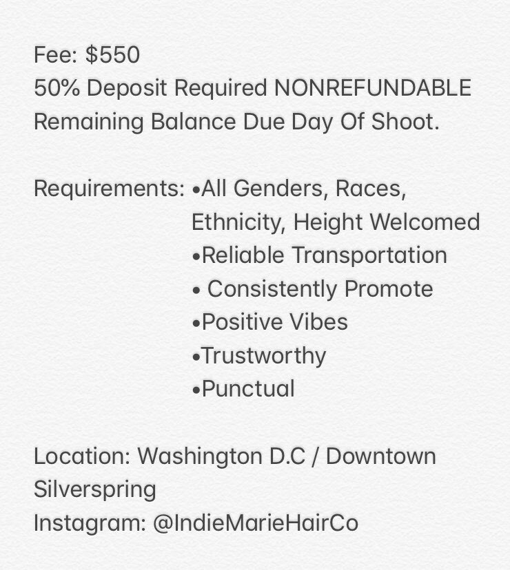 disserk's tweet photo. Dm me on here or Instagram @IndieMarieHairCo if Interested 💕 SERIOUS INQUIRIES ONLY https://t.co/aXw1m16mh2