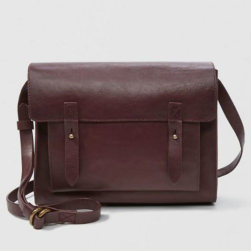 abercrombie leather satchel