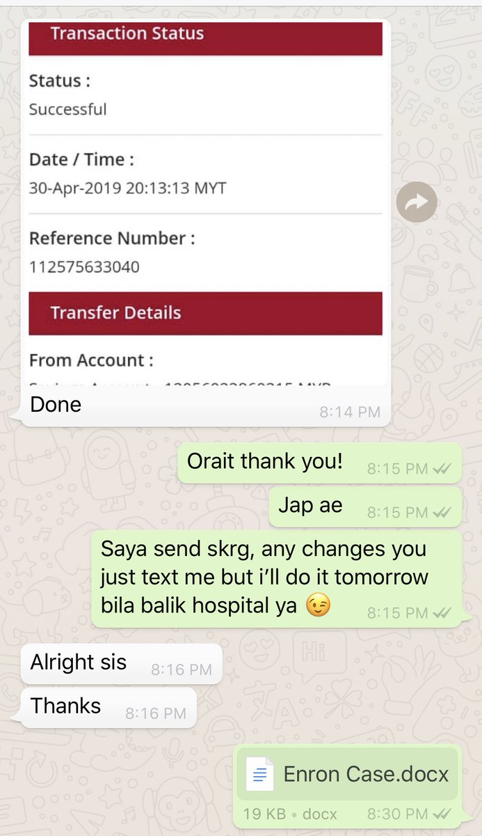 twt_Assignment's tweet image. Bertubi-tubi haaa assignment datang. Last tweet due 25hb, this one due 30hb. Pheww! Thanks for using this servicing! Kita siap ada โafter-salesโ punya service tau. No worries ๐คช