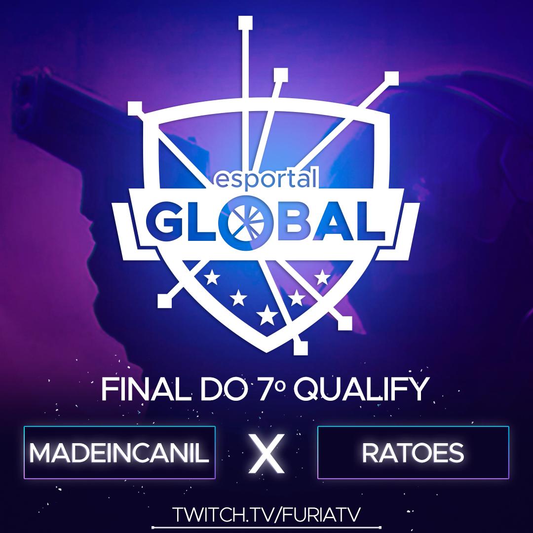 EsportalBrasil's tweet photo. #EsportalGlobal Hora do último jogo do qualificatório de hoje. Quem vencer garante a classificação para as finais regionais! 🔥

#MADEINCANIL X #RATOES
MD1 - DUST 2

VEM ASSISTIR:
📺 https://t.co/LChcHuk7pt 
🎙️@dannw0w e @claratopzeracs https://t.co/Jixv1waSqg