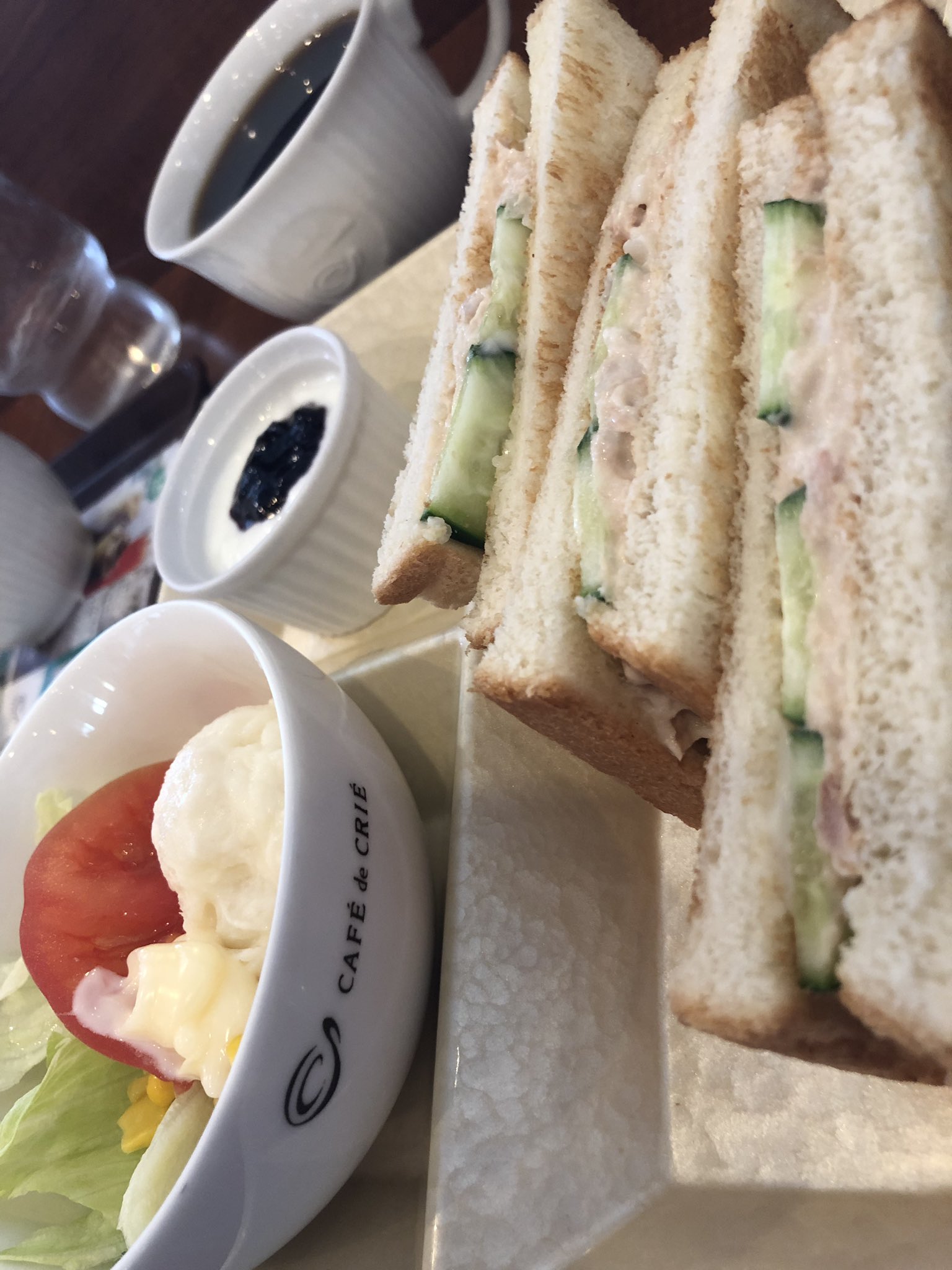44rider בטוויטר Morning です カフェ ド クリエプラス 深川ギャザリア店 ツナサンドモーニング デニッシュサンドタマゴ ごちそうさまでした カフェ ド クリエプラス カフェ クリエプラス ツナ タマゴ モーニング Salad サラダ Morning 深川 44rider בטוויטר Morning です カフェ ド クリエプラス 深川ギャザリア店 ツナサンドモーニング デニッシュサンドタマゴ ごちそうさまでした カフェ ド クリエプラス カフェ クリエプラス ツナ タマゴ モーニング Salad サラダ Morning 深川