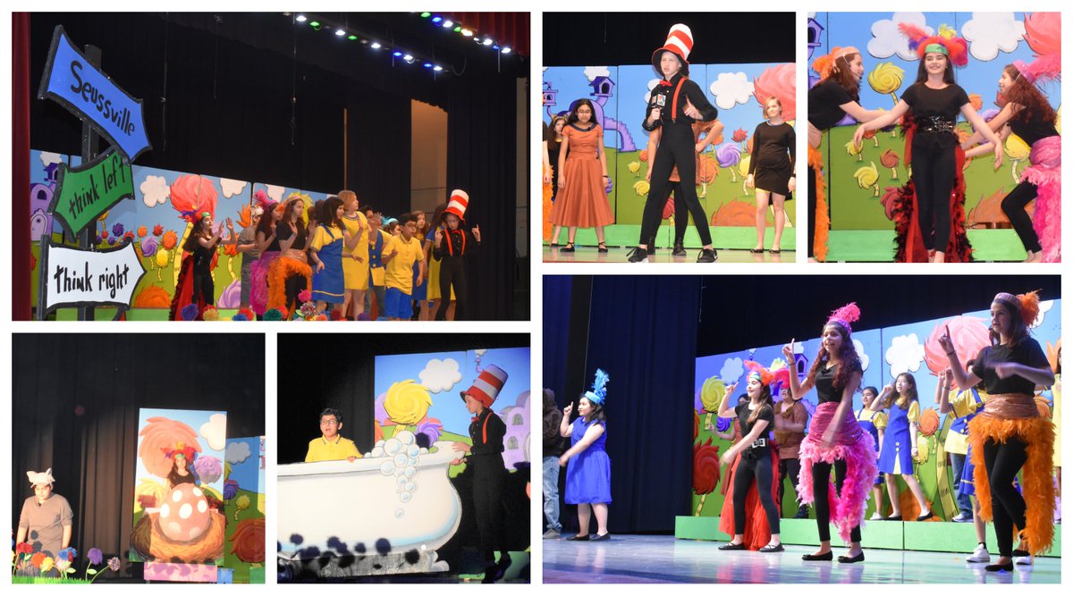 "Oh the thinks you can think..."

Congratulations to the cast and crew of Seussical the Musical Jr. It was a wonderful opening "night".

It's not too late to see this fantastic show! See you tomorrow night! 
#21learns
