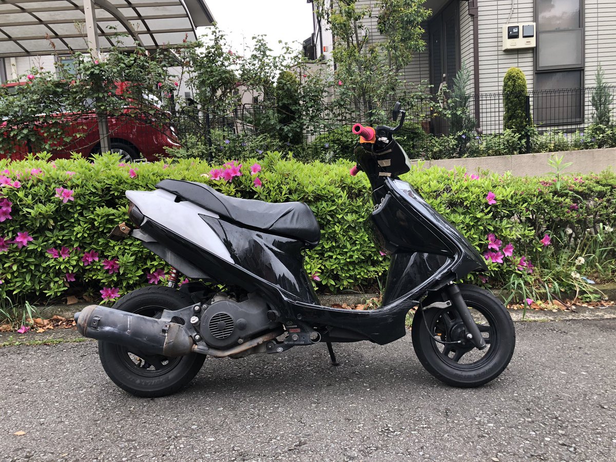 急ぎアドレスv125g ウィリー仕様