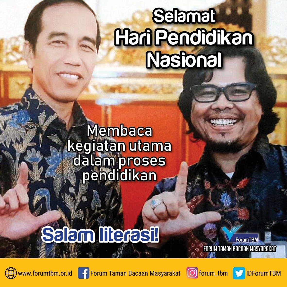 venayaksa's tweet photo. Selamat #Hardiknas2019 #Hardiknas #haripendidikannasional https://t.co/eQM4D3I0aF