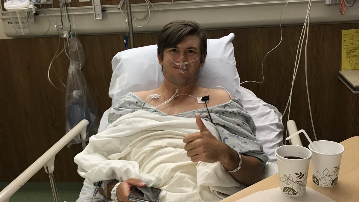 JaredD's tweet image. Underwent right knee surgery yesterday.  Thanks to Dr. Mark Safran and the @SU_SportsMed staff for taking such great care of me. Looking forward to starting rehab in the coming weeks.