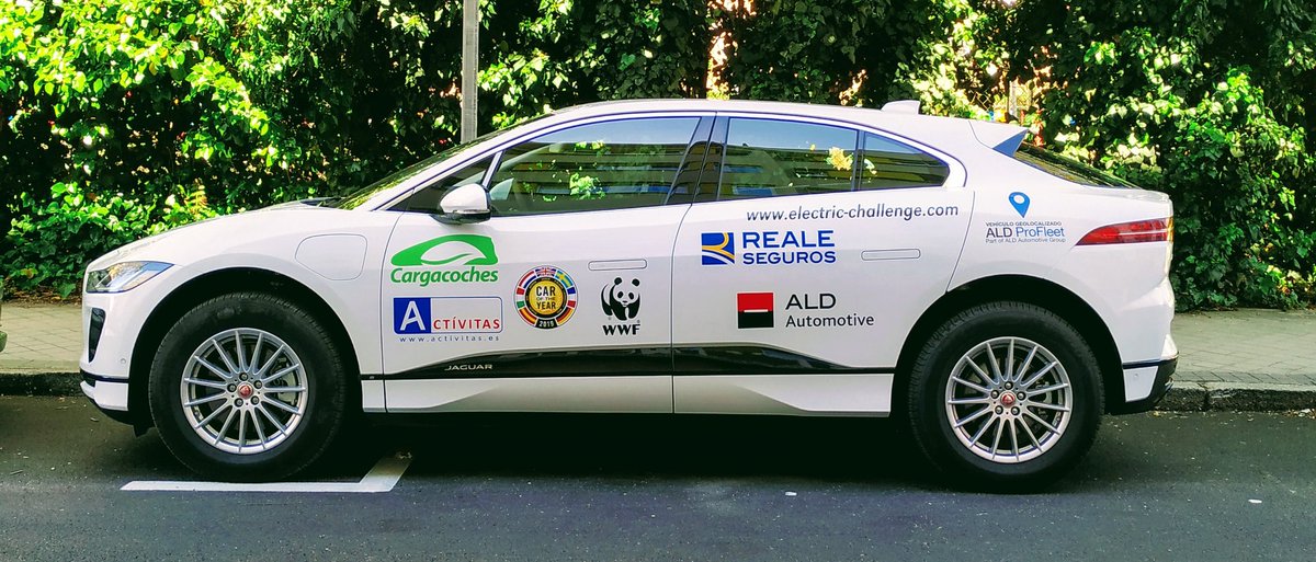 Thank you @JaguarSpain for your great support with my upcoming attempt to break the Guinness World Record of longest distance travelled within a single country in an #electricvehicle starting May 9th! @JaguarUK @LandRover_es #electricchallenge