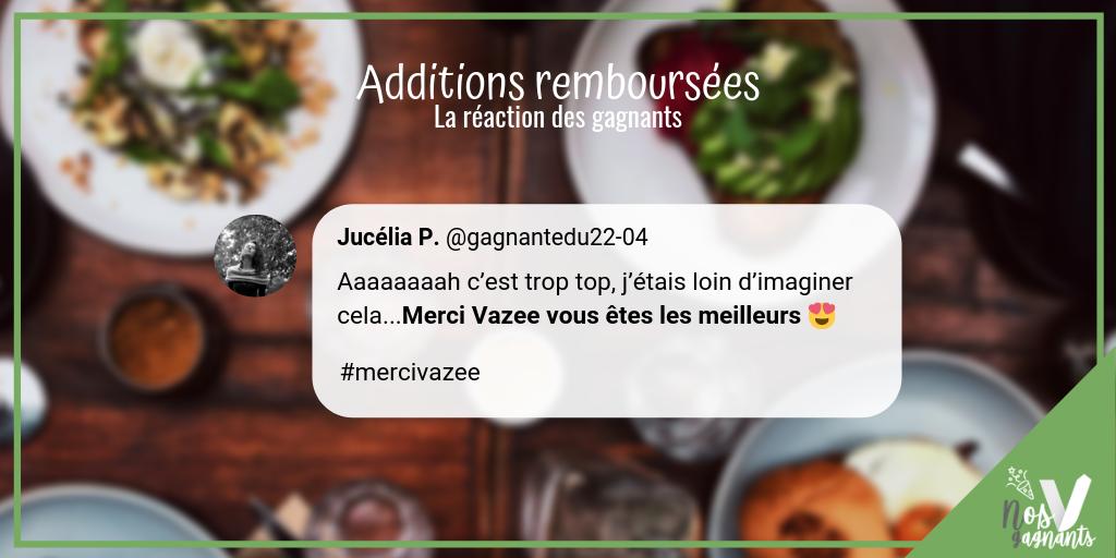 vazeeapp's tweet photo. Olalala vous allez nous faire rougir 😍 (PS : C’est vous les meilleurs 😉) #mercivazee #motdoux #foodie https://t.co/i4k1qK2uqv