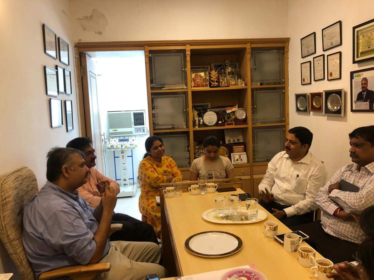 Sahabhag's tweet photo. Team #Sahabhag had a very fruitful discussion with Dr. @jaydeeptank , Secretary General @FOGSIHQ, and Dr. @BakuleshDr , Incoming President Indian Association of Pediatricians regarding improving health indicators in Palghar District. https://t.co/TeKNKL1KjZ