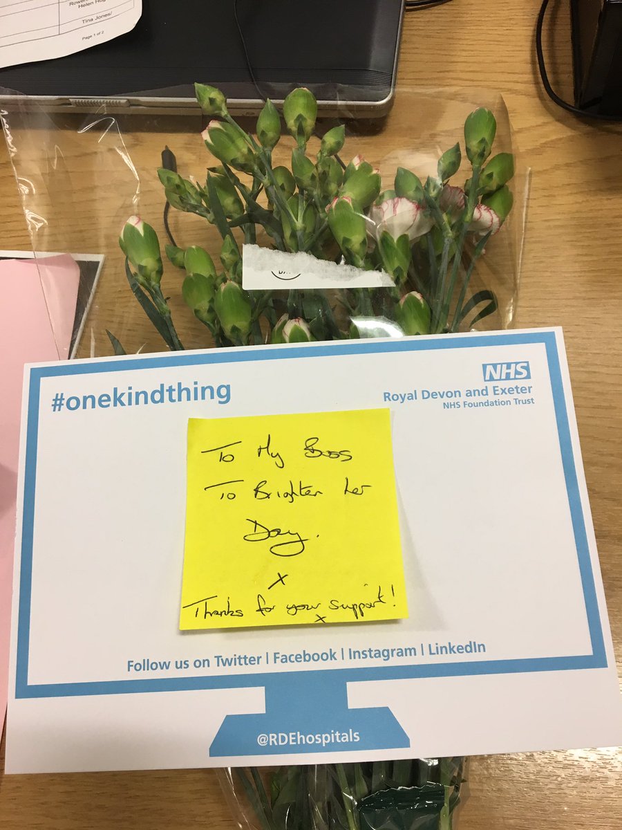 tinakjones's tweet photo. Lovely start to the day, thank you Michelle @GynaeCNS https://t.co/8HfoEfRQr2