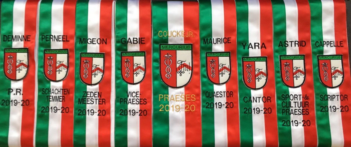 MercuriusK's tweet photo. Maak er een mooi jaar van. Praesidium ‘19-‘20! https://t.co/yLIdXUYn13