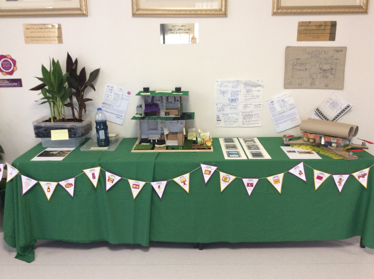 Please come and take a look at our Young Innovators prototypes displayed in our JPS reception. @expo2020dubai