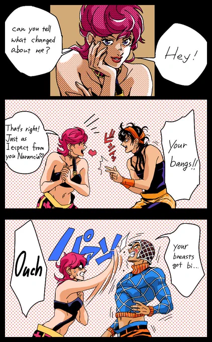 ▲Trish and Escort team?✂
（English version）
A follower translated it?Thank you? 