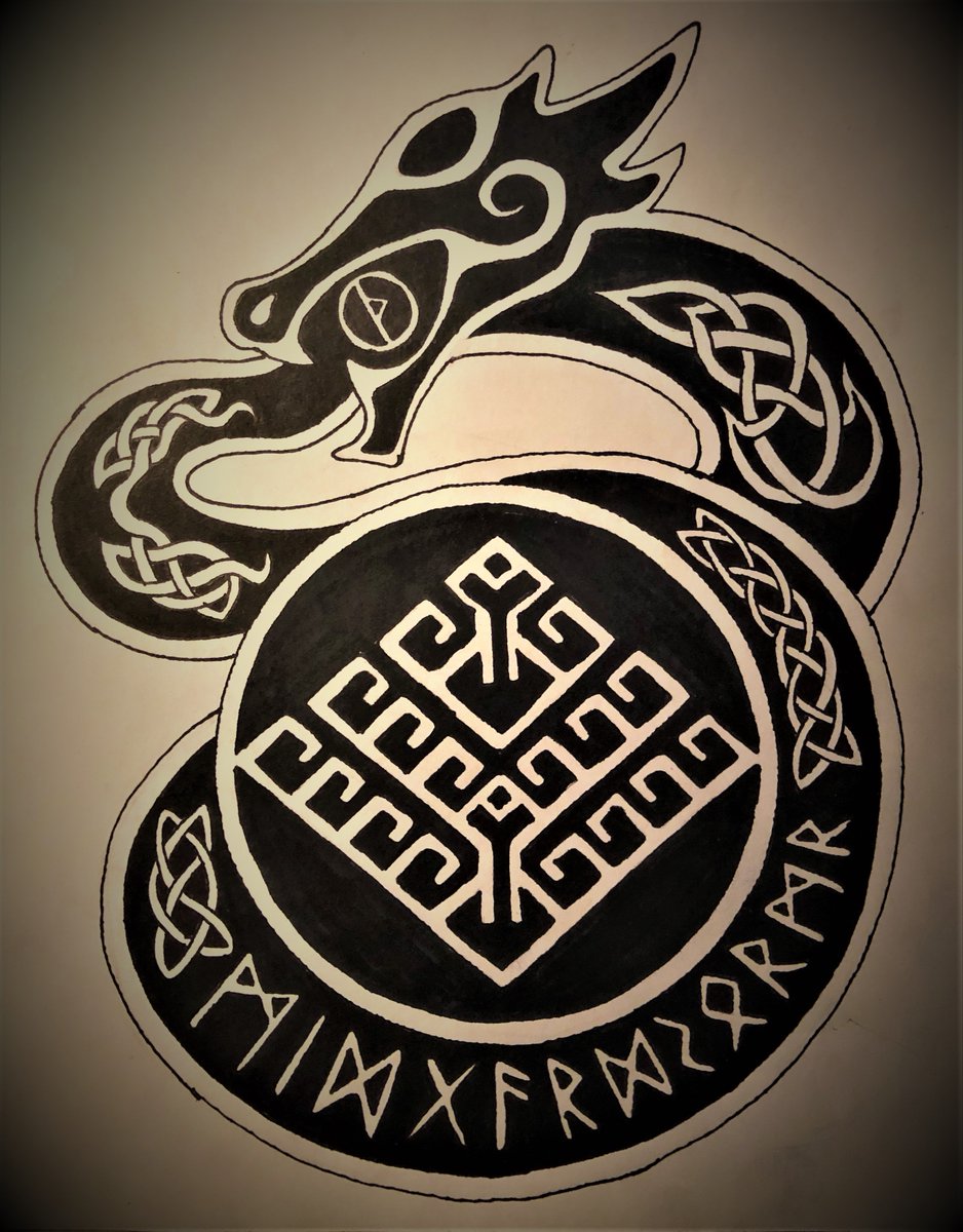 jormungandr tattooart midgardsormr