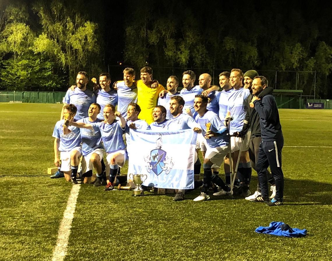 LEAGUE CUP FINAL RESULT: Westminster Casuals 6-1 <a href="/AMYFootballClub/">AMY FC - Ahmadiyya Muslim Youth FC</a>. We produce our best performance of the season to end our 9 year trophy drought. A hat-trick apiece for Ben Lee &amp; Jack Whitehouse 👍🏻🍾⚽️🚾
