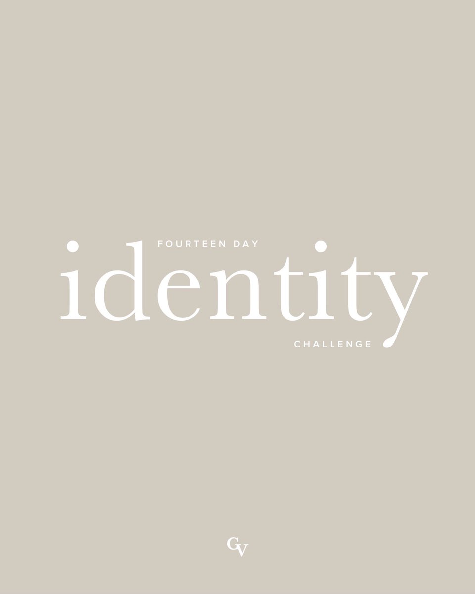 It’s time to rip off the labels you’ve been carrying for so long. It’s time to rewrite the false narrative you’ve been believing. The question is are you up for the challenge? 🙋🏽‍♀️🙋🏻‍♀️🙋🏾‍♀️🙋🏼‍♀️⠀
⠀
Join us for a 14 Day Identity Challenge!
bit.ly/gv-challenge
⠀