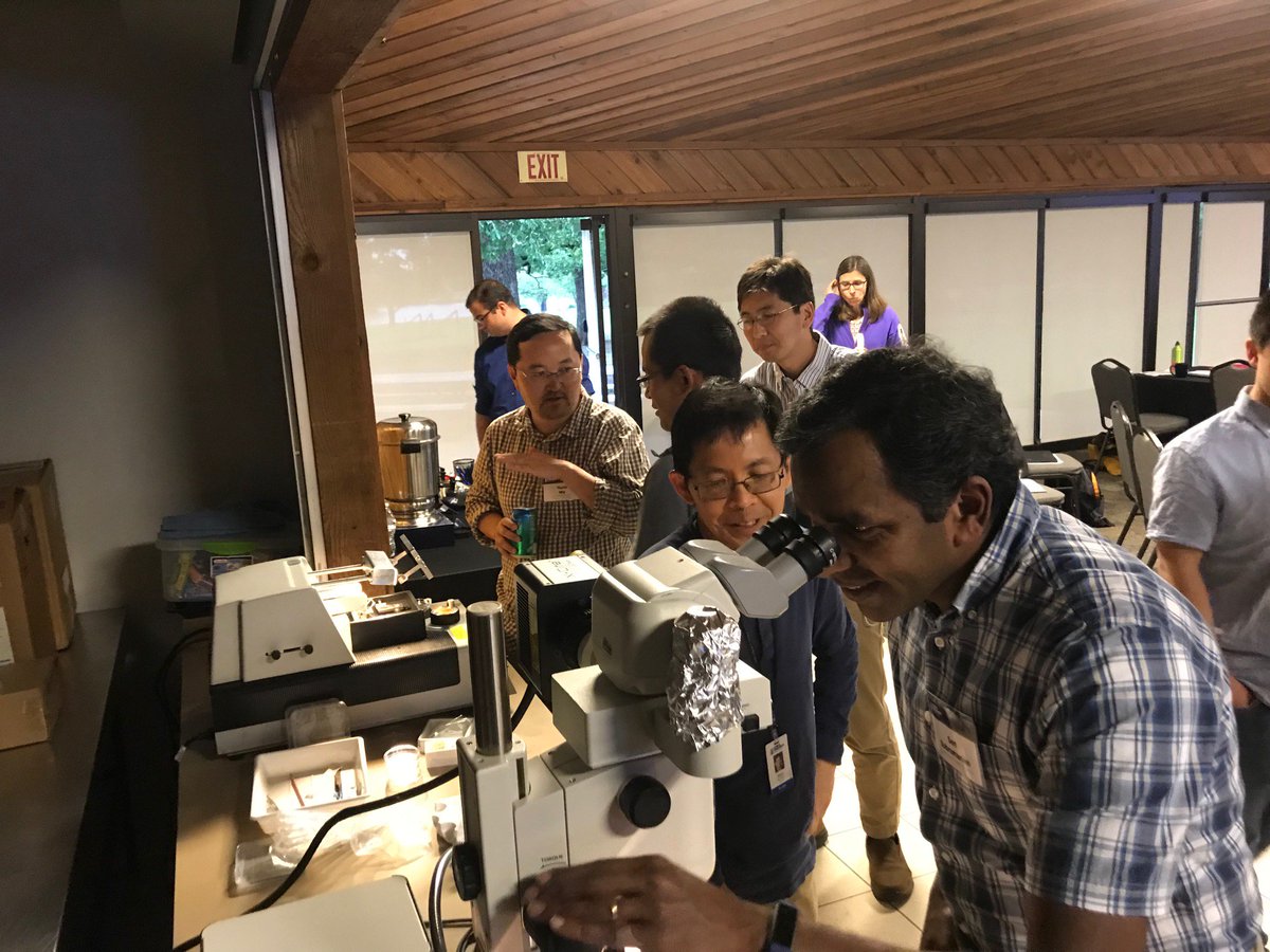 sweetpotato360's tweet photo. Many thanks to Elison Blancaflor & Noble Research Institute's Plant Cell Biology Lab team for relocating equipment to the workshop site. Root anatomy is frequently overlooked in phenotyping & often provides context to root architecture adaptations.
#IPPNrootphenotyping https://t.co/7zSX1nzA7f