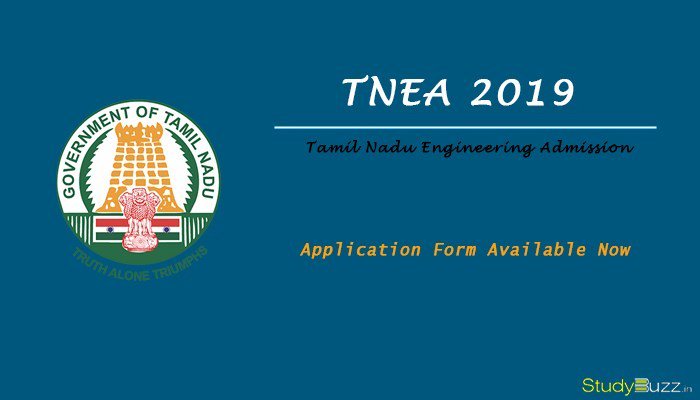#TNEA 2019 #ApplicationForm Available Now - Know all details here
#Education #TNEA2019 #TNEAApplicationForm
Via @studybuzztweet studybuzz.in/news/tnea-2019…