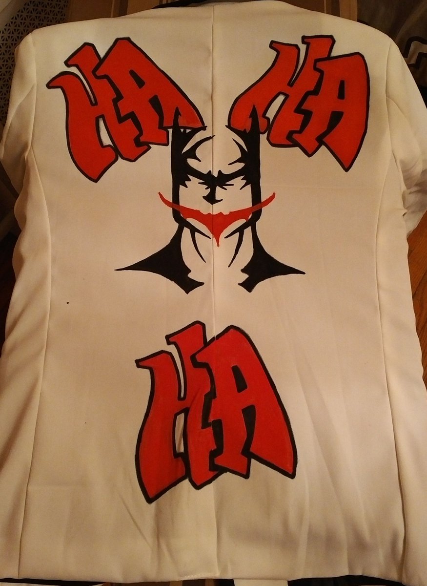 xenzonines's tweet photo. 1 of 1 Blazer.
Custom made/Hand painted 
#Batman https://t.co/9wfY4RYDDF
