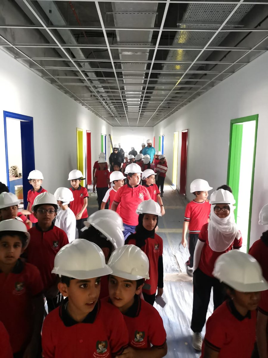 Grade 6 Field Trip to the new Campus 
#abqeducation 
#ABQ_EDUCATION 
#abqeducationgroup