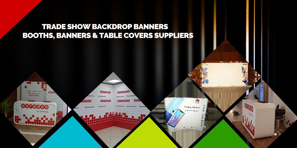 Trade Show Backdrop Banners – Booths, Banners & Table Covers Suppliers alhafiz.com/blog/index.php… 
#alhafiz #alhafizKuwait #onestopshop #Signage #SignageCenter #BackDrop #Booth #banners #Exhibition #corporateEvents #HighQualityPrinting    #TradeShowBanners  #DisplayBannerStand