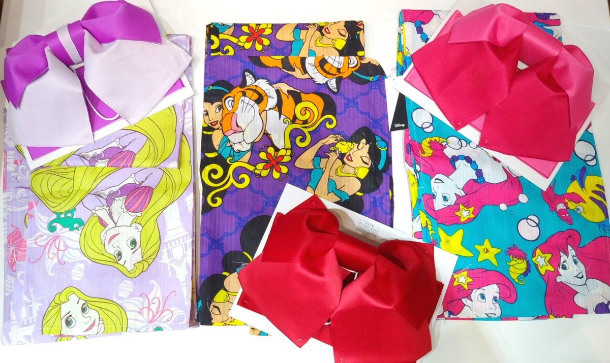 👘新作浴衣👘 今年も新作の浴衣の販売がスタート✨ キャラクターの