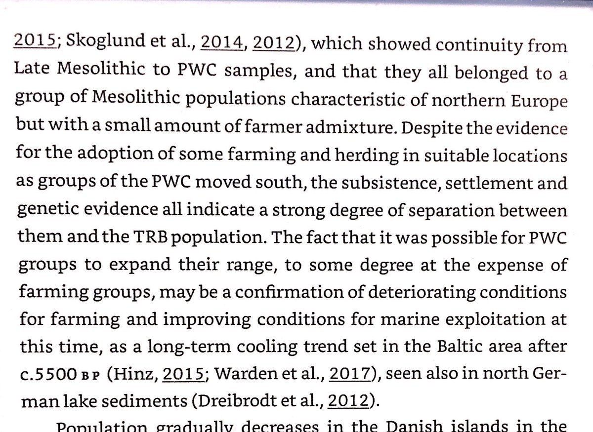 SHG remnants swept down south, anhillating the EEF in Scandinavia starting in 3400 BC