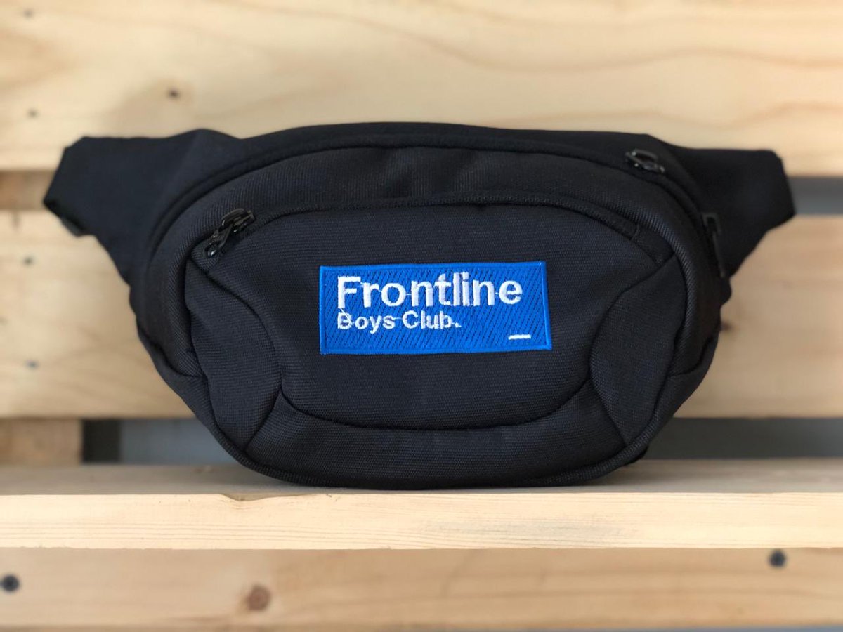 Officialy licensed merch from Frontline Boys, available at frontline_store Only 24 Hippack left, get it now before it's sold out. There are no repeated edition.

Member : 105k
Non member : 125k

For further information please contact to: (+62)82240535757