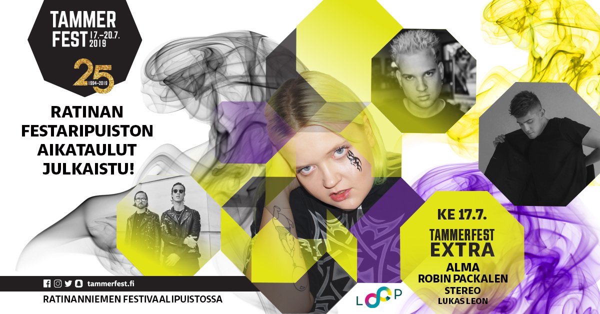 Ensi kesänä ainoastaan kaksi keikkaa tekevä <a href="/robinpackalen/">Robin Packalen</a> täydentää Tammerfestin ohjelman 😍 Juhlavuoden aikataulut on nyt julkaistu ja löytyvät osoitteesta 👉 tammerfest.fi Heinäkuussa nähdään! ❤️ #tammerfest