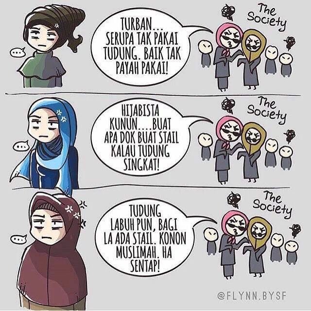 TweetIslamik's tweet photo. Apapun cacian manusia, teruskan pengorbanan kamu menutup aurat mengikut syariat. Ada beza menutup aurat dan membalut https://t.co/8bxVbVxTEO