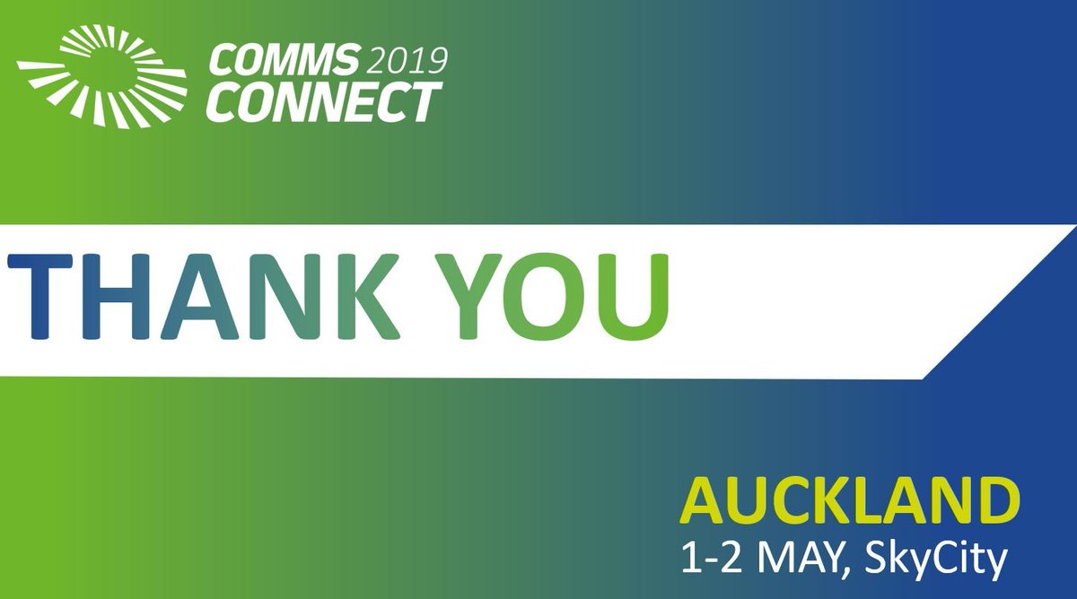 CommsConnectANZ's tweet photo. Thanks everyone who joined us at Comms Connect Auckland! We had a massive week and would like to thank everyone who dedicated their time to attend! We wish you all a safe journey home. See you all again next year! #CommsNZ https://t.co/alFAQvsyiB