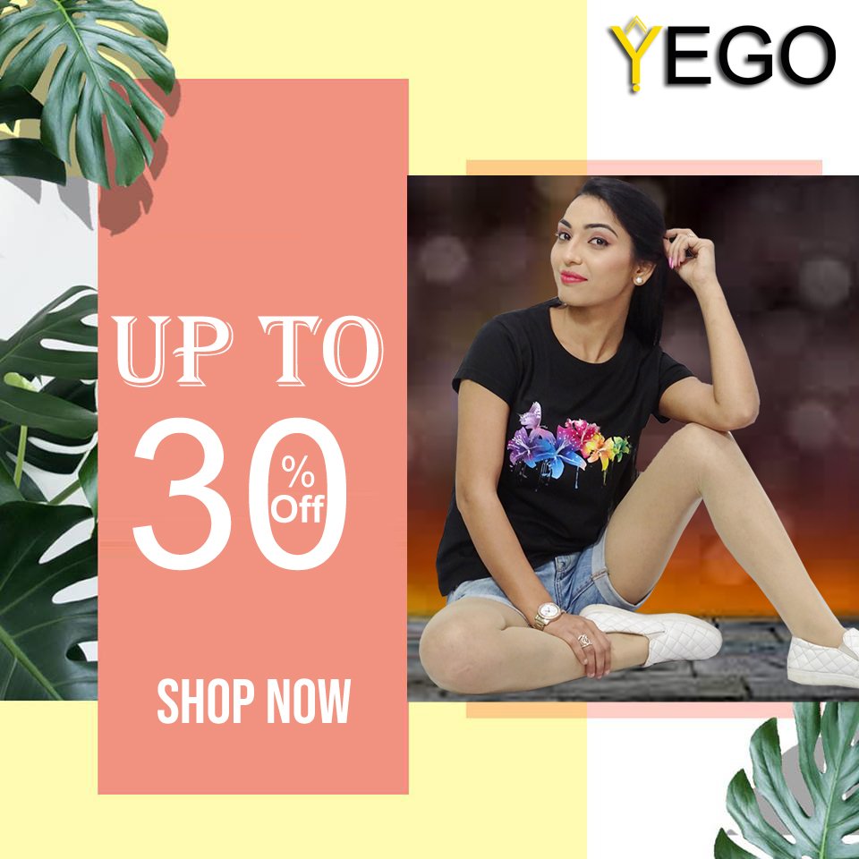 Summer Calls for some cool Floral Tees!!!
Shop now-:buff.ly/2V0GFnL

#SpringSummer #Men #Women #T_Shirt #Top #Dress #YEGO