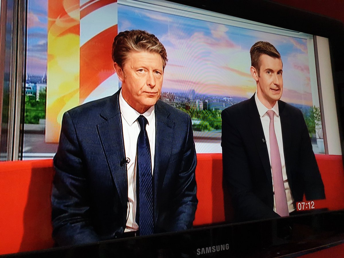 It looks like #BringYourSonToWork day on @BBCNews this morning.