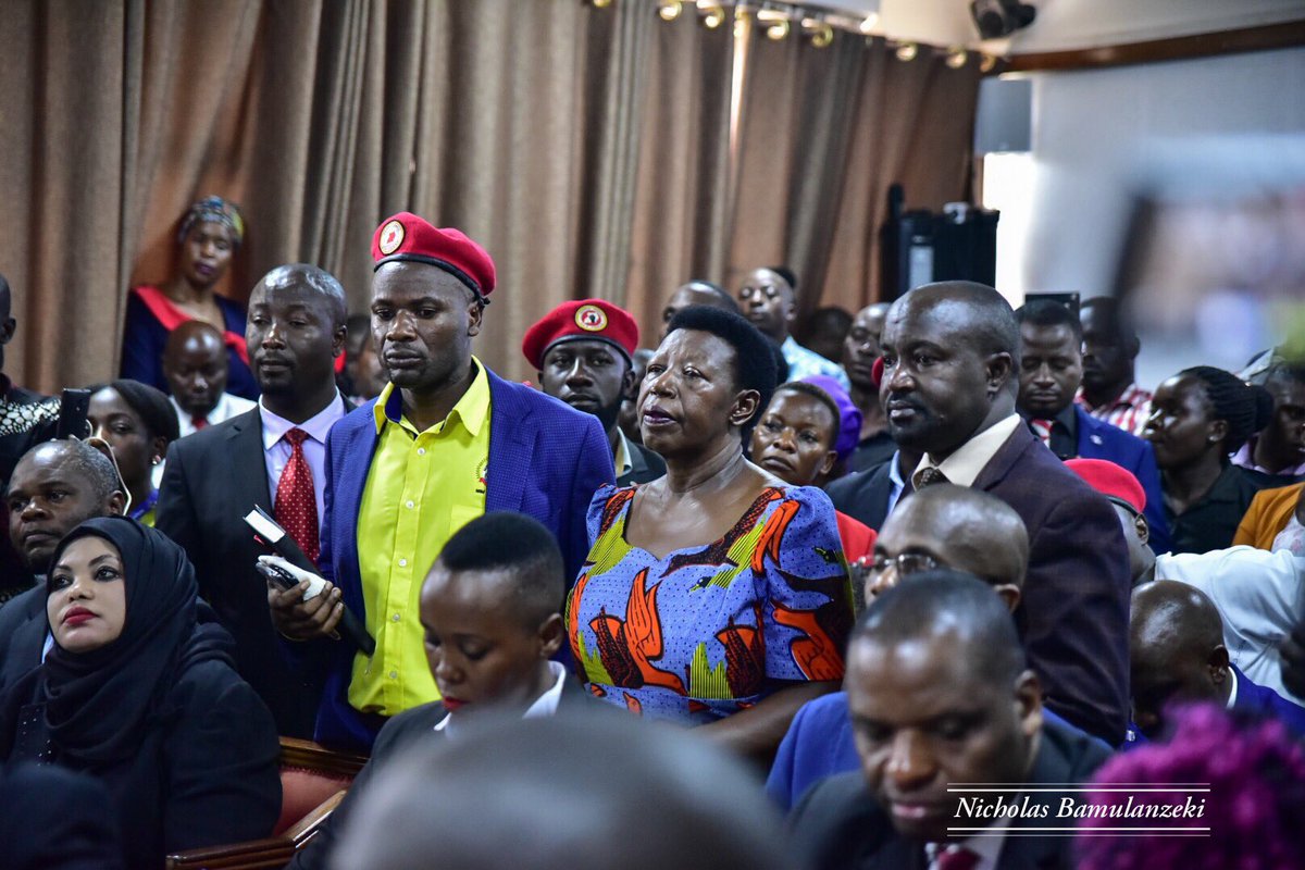 Dr Miria matembe , Hon Mbwatekamwa Gaffa and Hon Nsamba Patrick Oshabe are standing surety for #BobiWine <a href="/observerug/">The Observer</a>