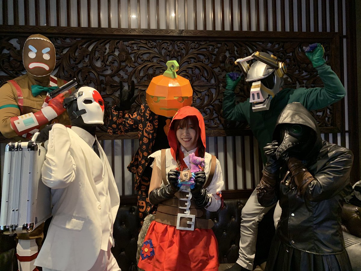 Ayakun79's tweet photo. パセラで令和初のFortniteコスプレ部オフ会!
#Fortnite
#フォートナイト
#Fortnitecosplay
#フォートナイトコスプレ
#フォートナイトコスプレ部
#令和
#killerginger
#wildcard
#DJyonder
#fable
#scourge
#jackgordon
#パセラ
@kaoru_pink @yUmA05270 @KINGREGION @kurose_ra @Be11atrix12 https://t.co/tntDflrUwr