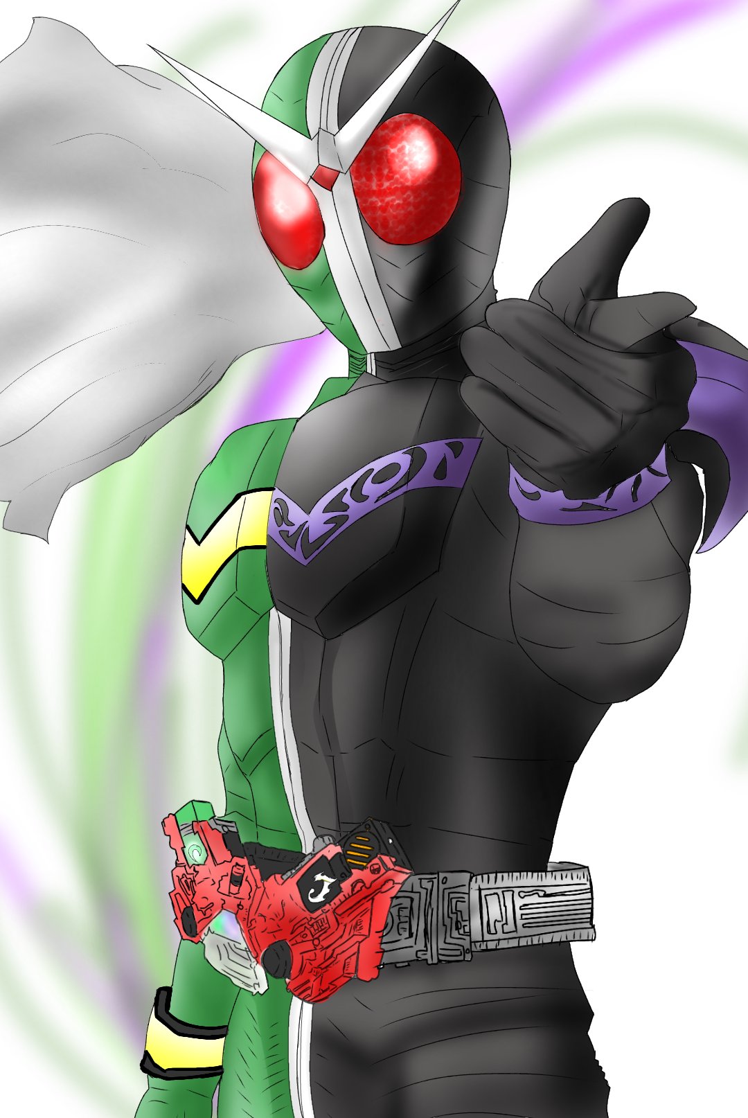 早紀 仮面ライダーw 仮面ライダーダブル 仮面ライダーイラスト さあ お前の罪を数えろ T Co Ovfqdkkifc Twitter