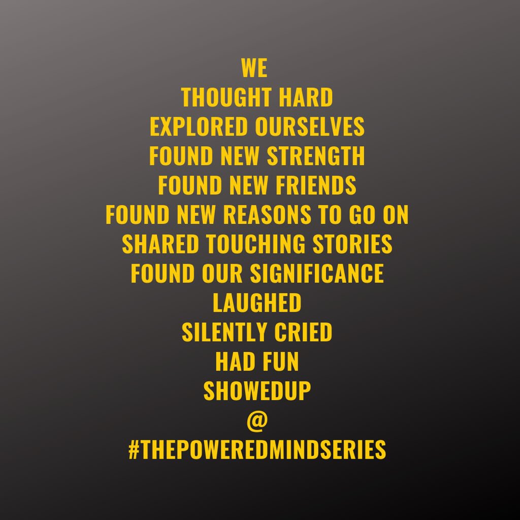 ❗️THANK YOU #Warri  🙌. 

An amazing time with so much results for 48hrs of intense brain &amp; mind activities. 💪💪💪

✍️ Testimonials
🗣I had a great expectation and this series did not disappoint me.

🗣 Awesome and very motivating, A time well spent, this should happen again.