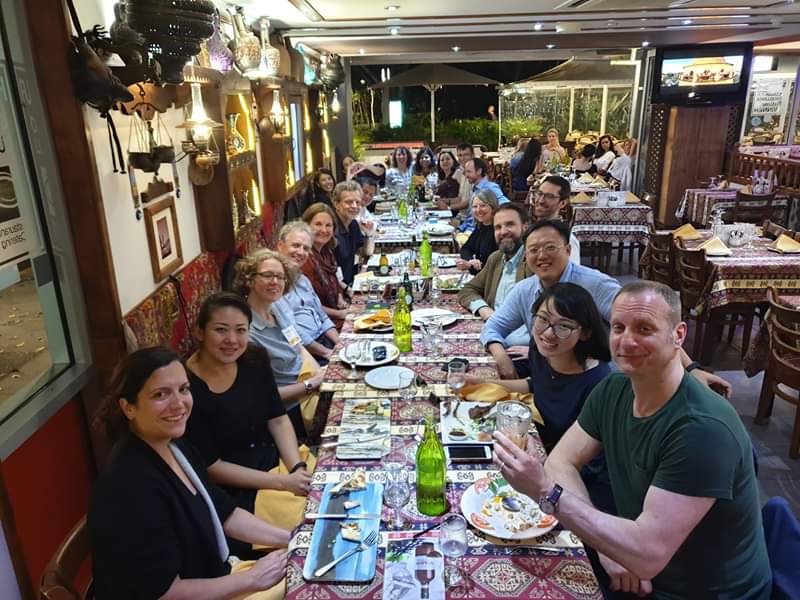 Photo from the Health Section dinner at #IAIA19. Great to see you all there!